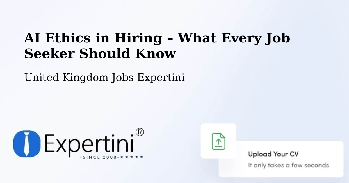 AI Ethics in Recruitment & Hiring – Doncaster - Doncaster, United Kingdom Jobs Expertini